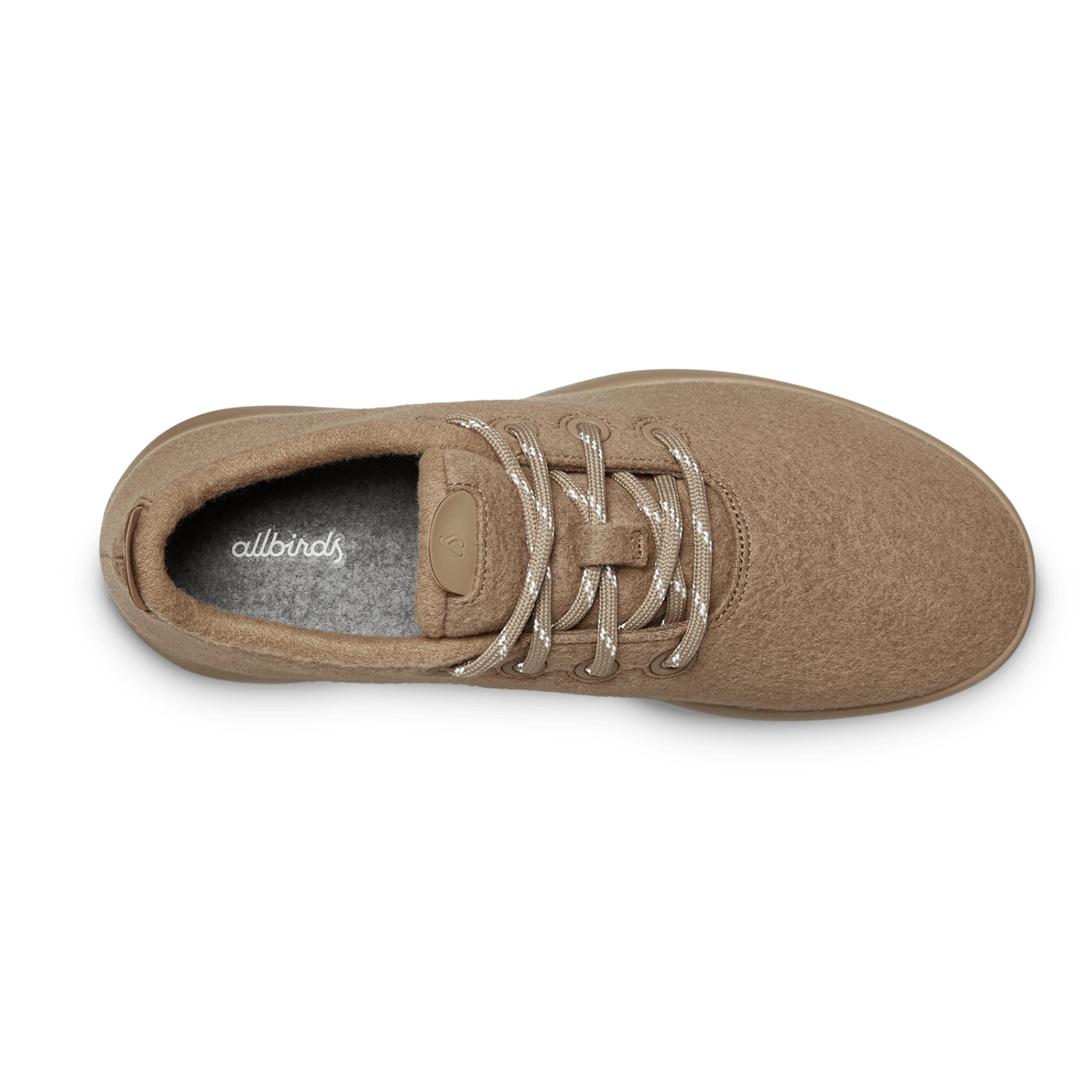 Men's Wool Runner Mizzles - Hazy Beige (Hazy Beige Sole) - Image 5