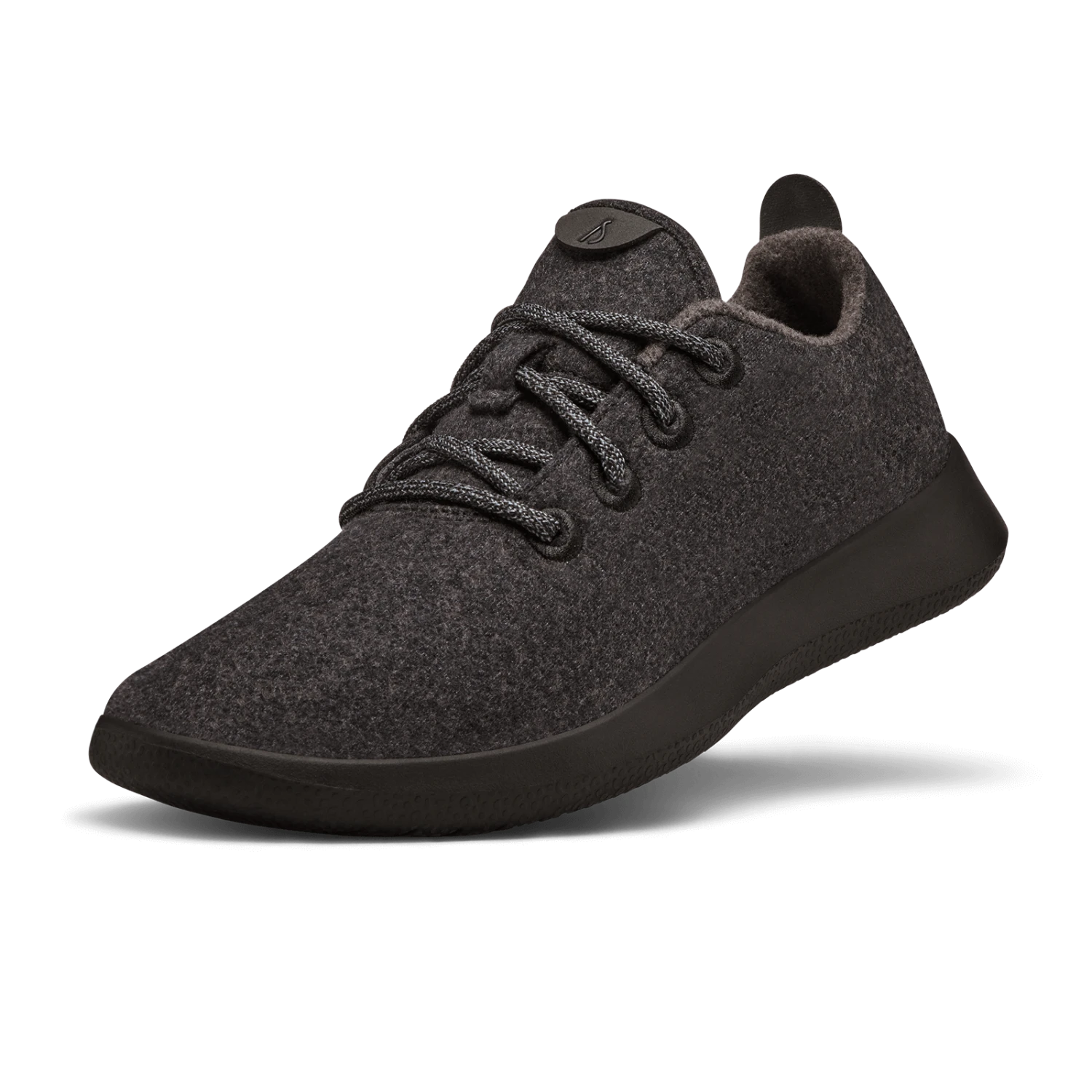 Allbirds Store 2 Men's Wool Runners - Natural Black (Black Sole)