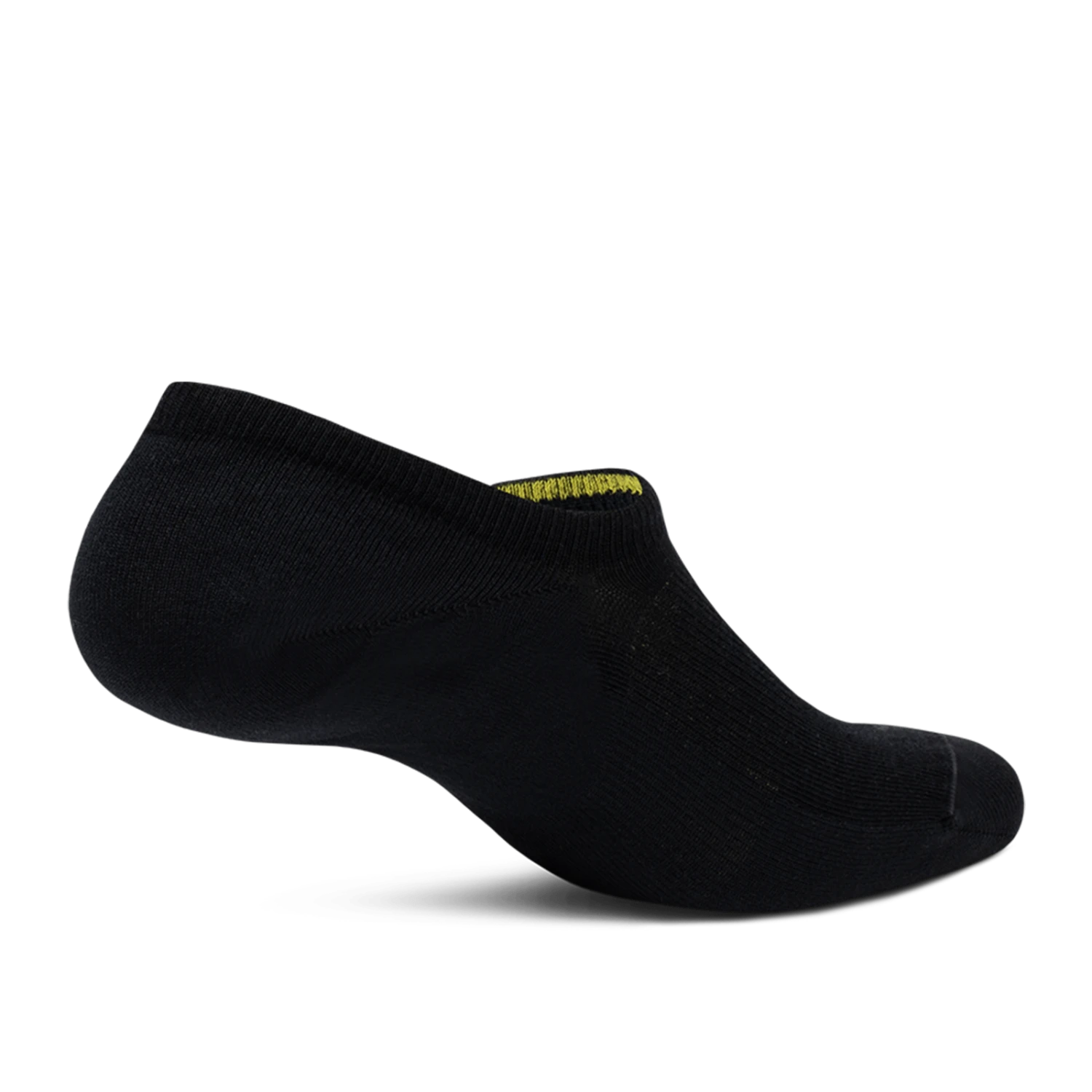 Anytime No Show Sock - Natural Black 2 Anytime No Show Sock - Natural Black - Image 2